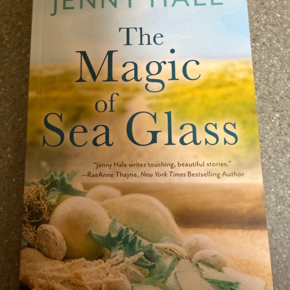 The Magic of Sea Glass Book by Jenny Hall